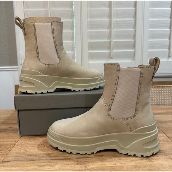 Vagabond Shoemakers Maxime Boots Sand Leather Upper Size 37 EU 7 US NIB - Picture 10 of 16